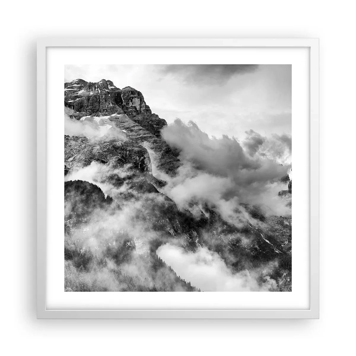 Poster in cornice bianca - Belli e terribili - 50x50 cm