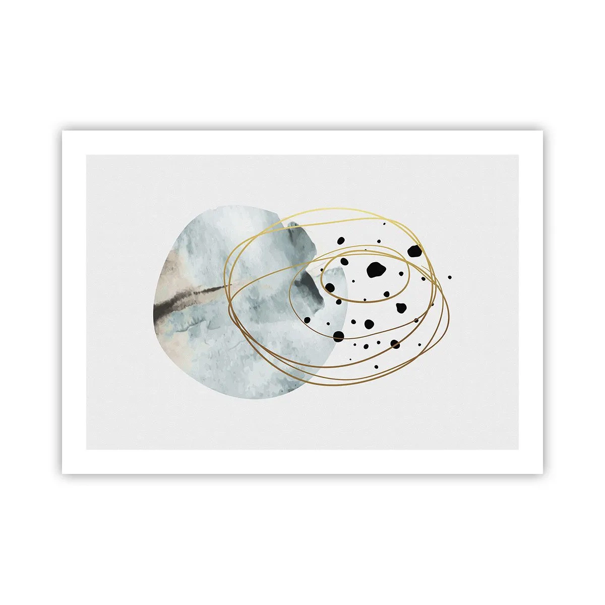 Poster - Nell'abbraccio dello spazio - 70x50 cm