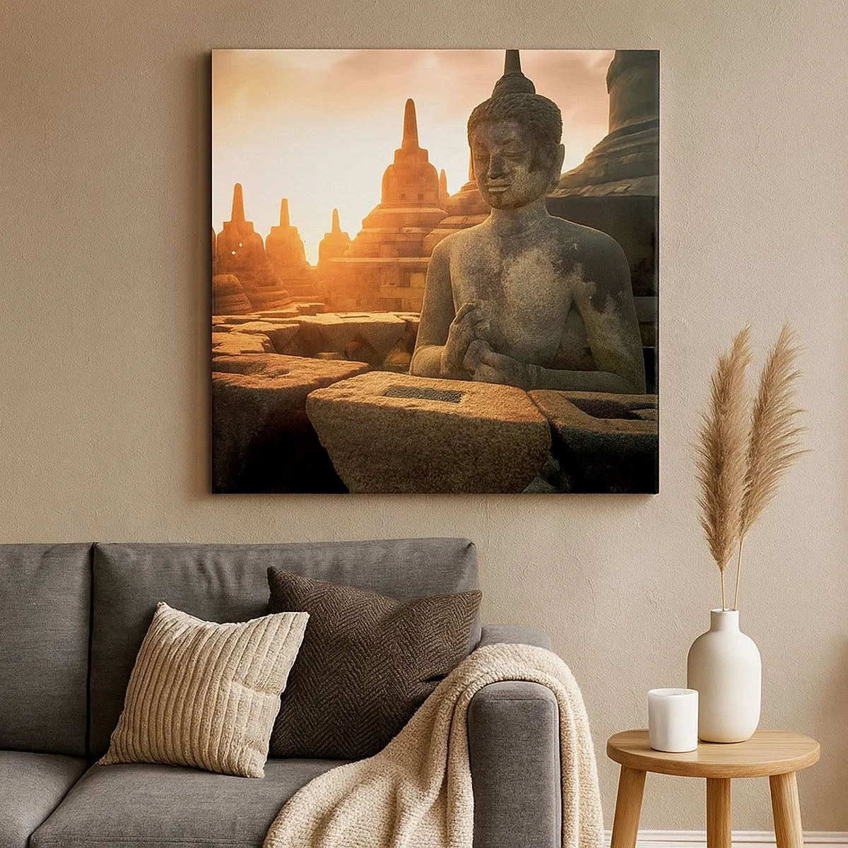 Quadro su tela - Stampe su Tela - La pagoda della grande saggezza - 30x30 cm