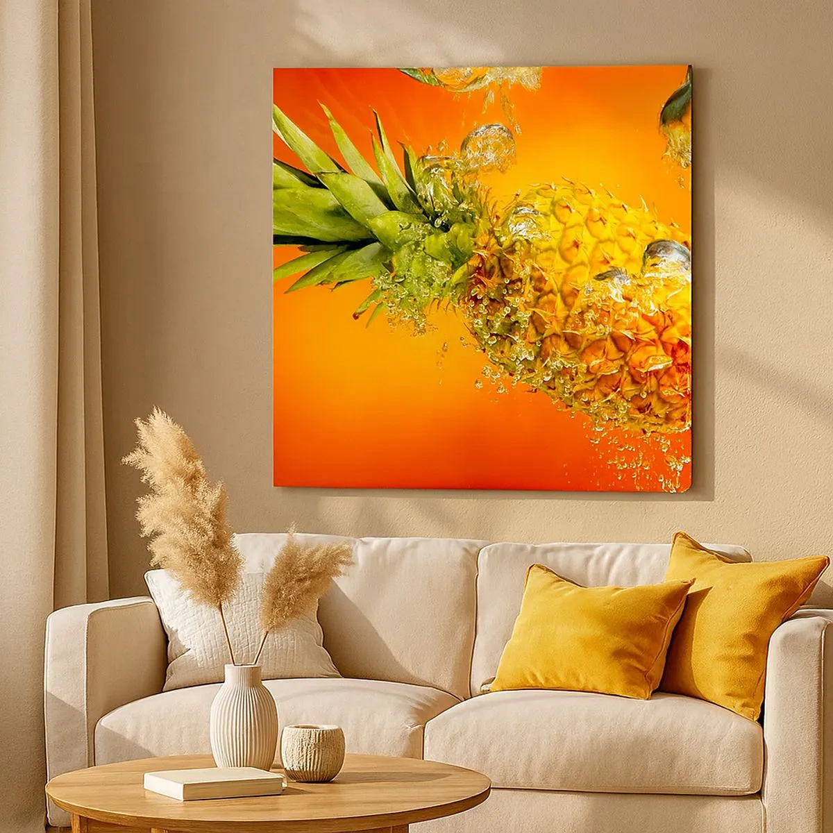 Quadro su tela - Stampe su Tela - Succosa freschezza tropicale - 30x30 cm