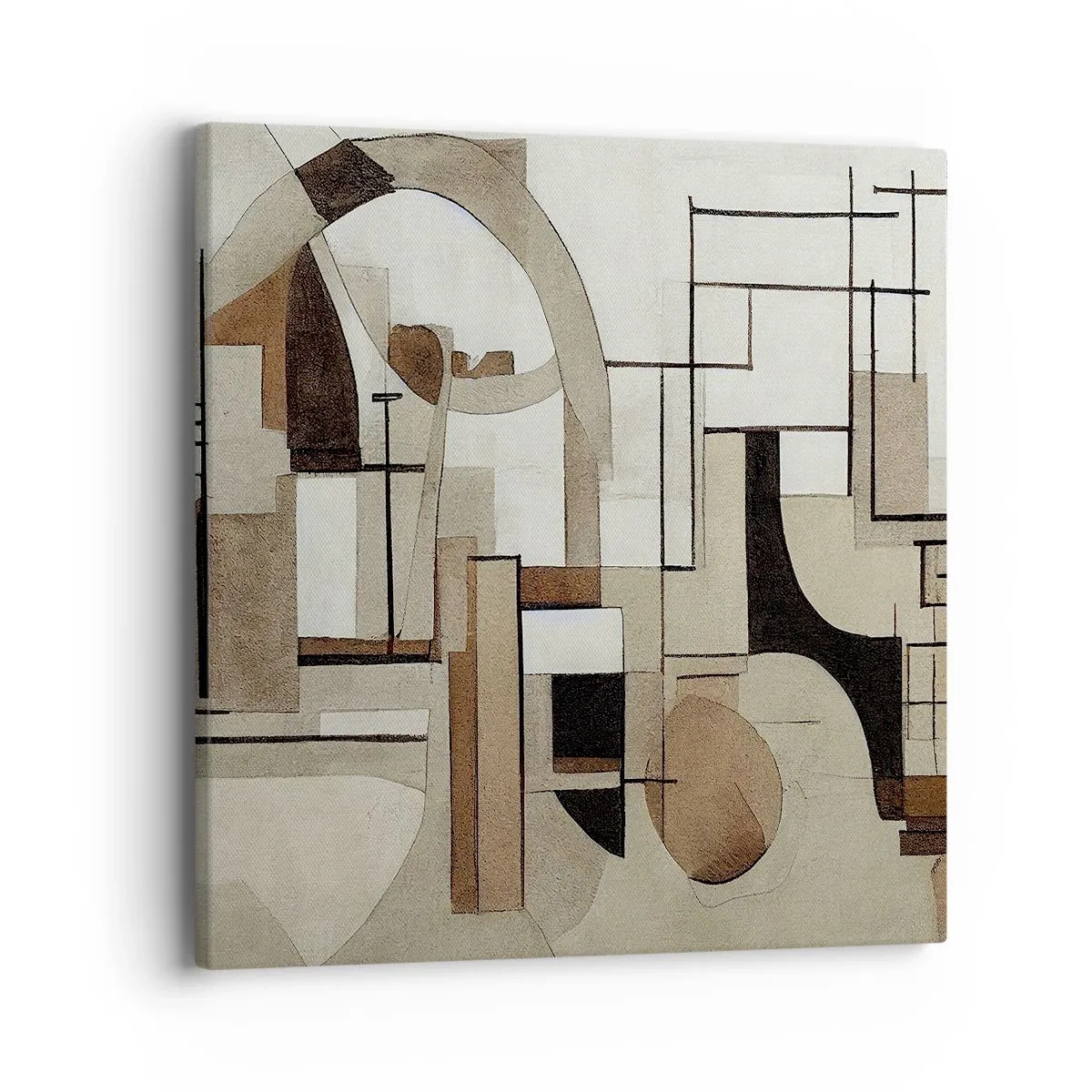 Quadro su tela - Stampe su Tela - Paesaggio urbano 2.0 - 40x40 cm