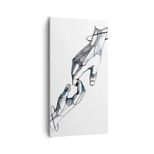 Quadro su tela - Stampe su Tela - Buon gesto - 55x100 cm