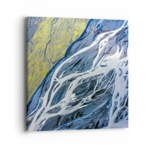 Quadro su tela - Stampe su Tela - Le pitture rupestri della natura - 40x40 cm