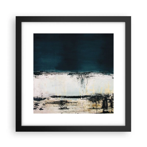 Poster in cornice nera - Composizione orizzontale - 30x30 cm