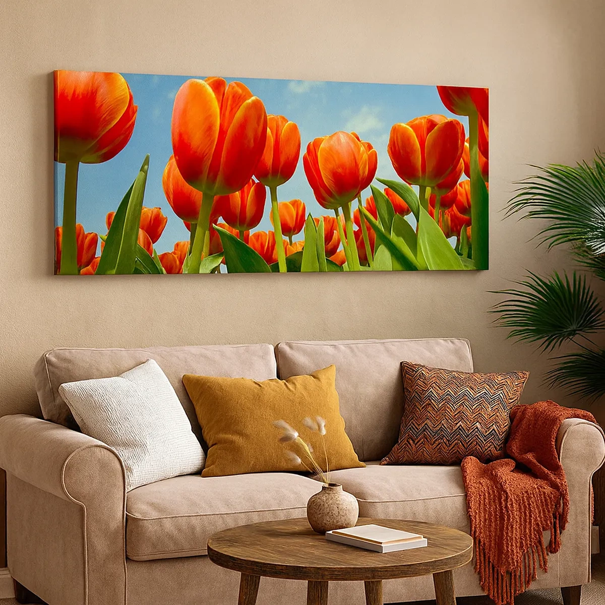 Quadro su tela - Stampe su Tela - A loro non serve nulla oltre al cielo azzurro - 30x30 cm