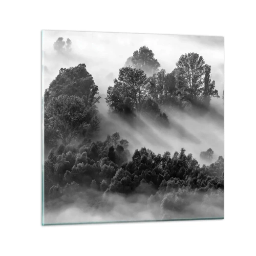 Quadro su vetro - Risveglio dal sonno - 30x30 cm