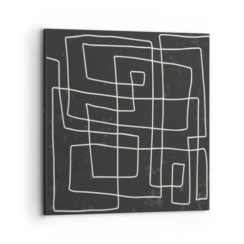 Quadro su tela - Stampe su Tela - Non è così semplice - 70x70 cm