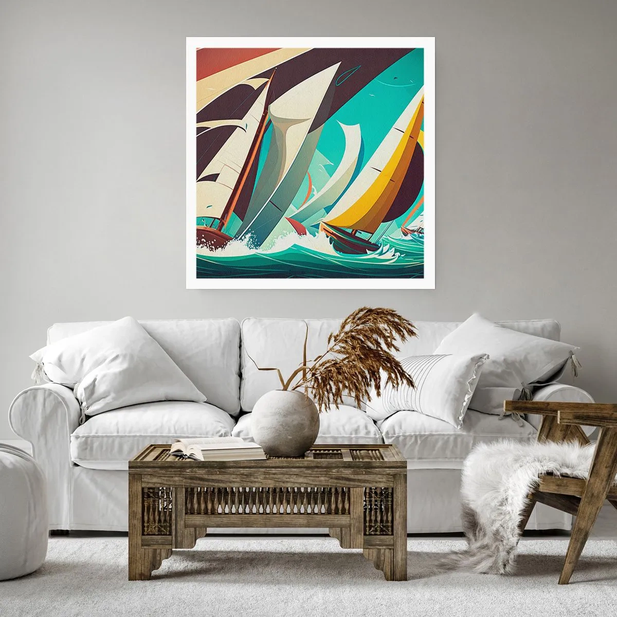 Poster - Compagne degli elementi - 40x40 cm