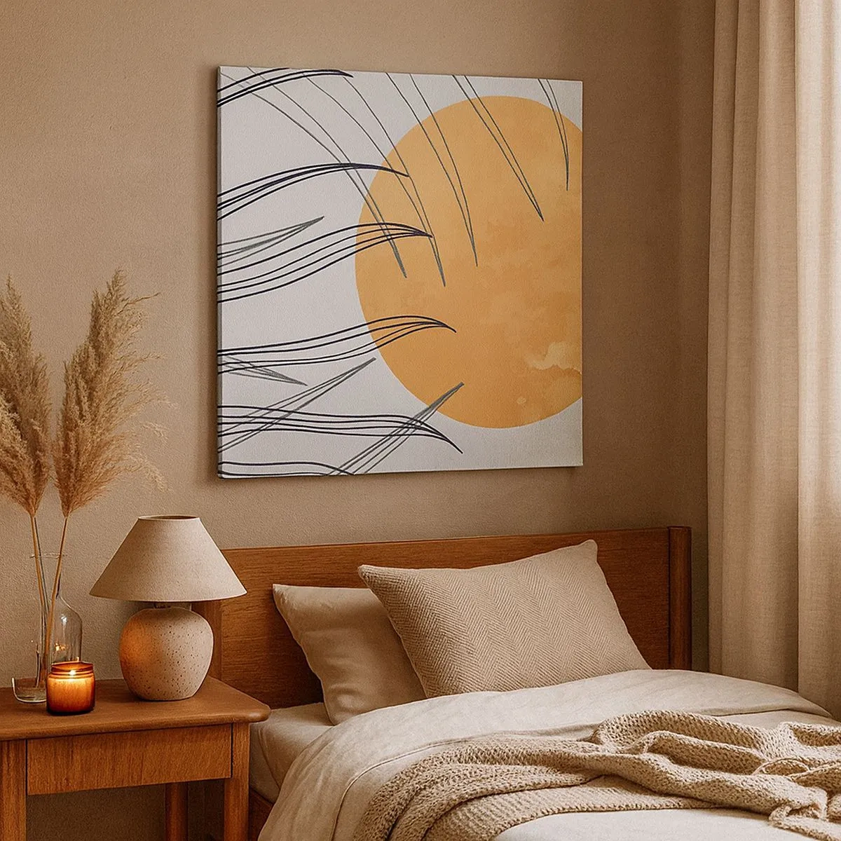 Quadro su tela - Stampe su Tela - Sempre verso il sole - 30x30 cm