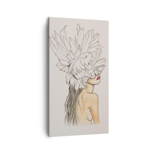 Quadro su tela - Stampe su Tela - Bellezza coronata - 45x80 cm