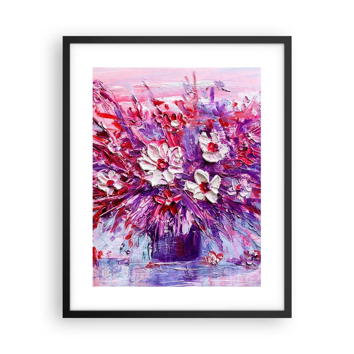 Poster in cornice nera - Innocenza e passione - 40x50 cm