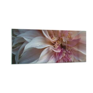 Quadro su vetro - Freschezza in fiore - 100x40 cm