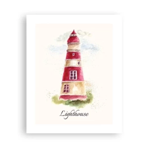 Poster - Attorno è sempre bel tempo - 40x50 cm