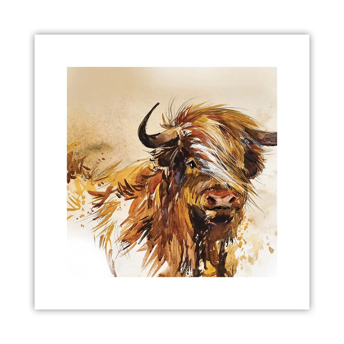 Poster - L'orgoglio del cacciatore - 30x30 cm