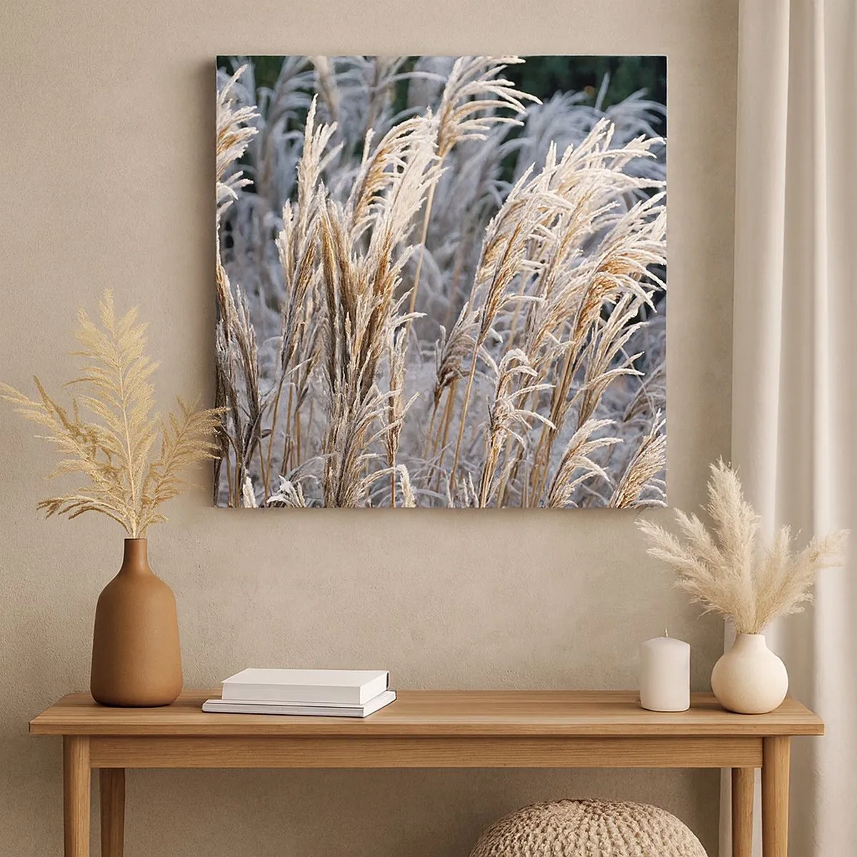 Quadro su tela - Stampe su Tela - Vestite di brina - 30x30 cm