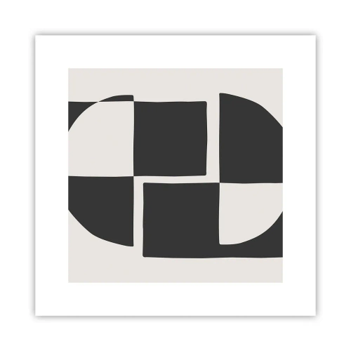 Poster - Antitesi - sintesi - 30x30 cm