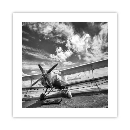 Poster - Non vedo l'ora! - 40x40 cm