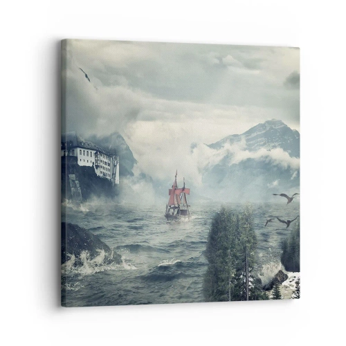 Quadro su tela - Stampe su Tela - Sulle acque magiche - 30x30 cm