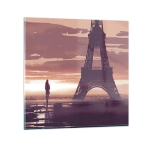 Quadro su vetro - Solo loro due - 40x40 cm