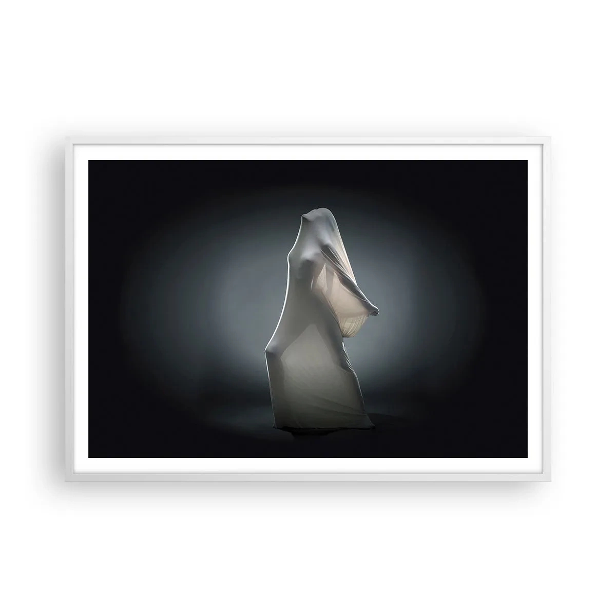 Poster in cornice bianca - Desideri nascosti - 100x70 cm