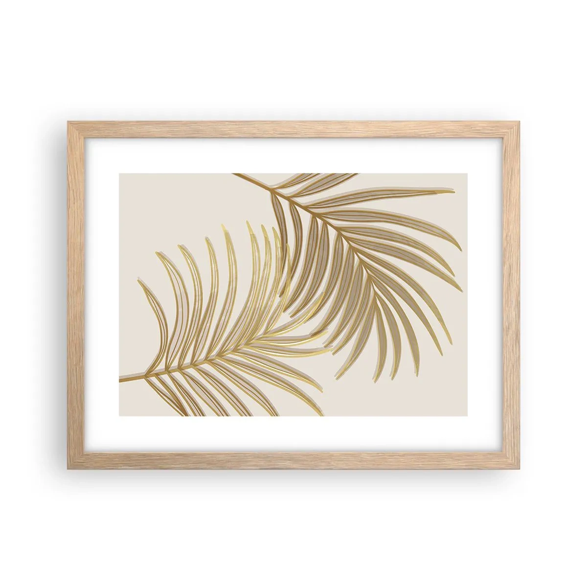 Poster in cornice rovere chiaro - Palma d'oro! - 40x30 cm