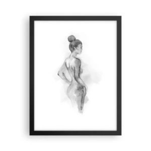 Poster in cornice nera - Bella come un quadro - 30x40 cm