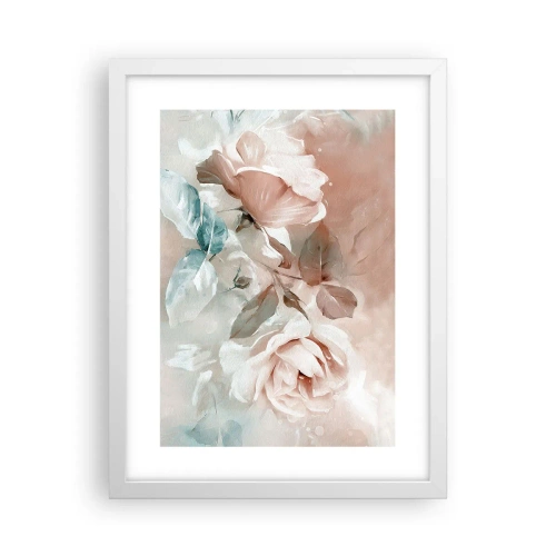 Poster in cornice bianca - Lo spirito del romanticismo - 30x40 cm