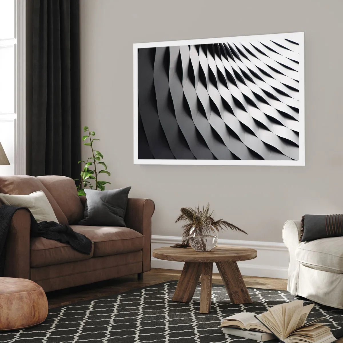 Poster - Sulla cresta dell'onda - 50x40 cm