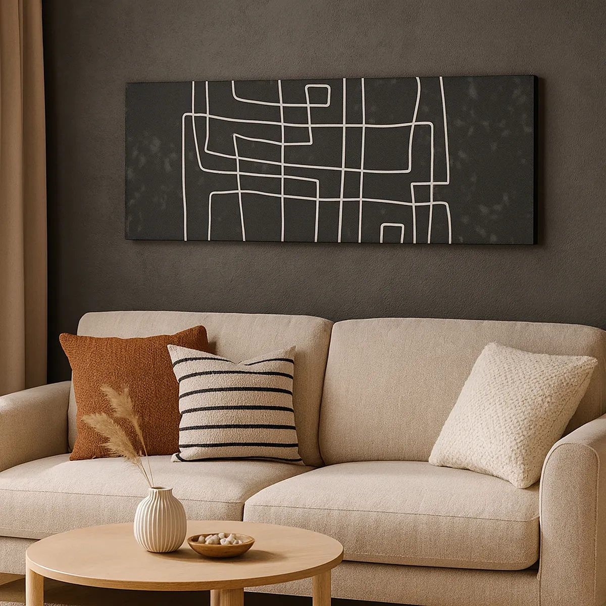 Quadro su tela - Stampe su Tela - Non è così semplice - 30x30 cm