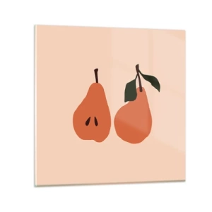 Quadro su vetro - La dolcezza stessa - 50x50 cm