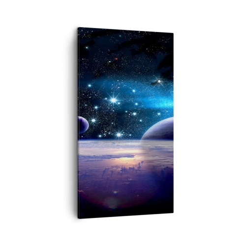 Quadro su tela - Stampe su Tela - Sempre da soli? - 45x80 cm