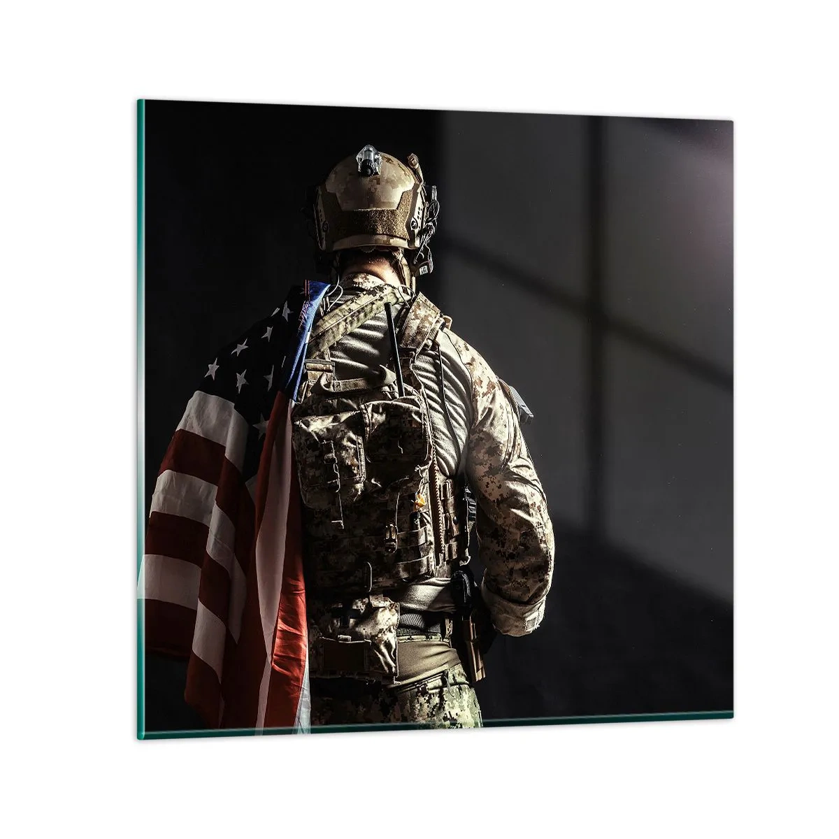 Quadro su vetro - Proprio per questo - 50x50 cm