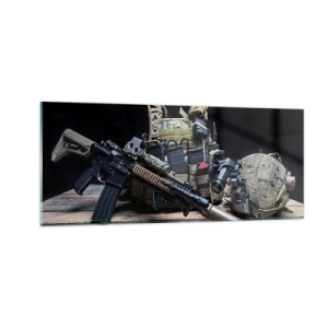 Quadro su vetro - Riposo! - 100x40 cm