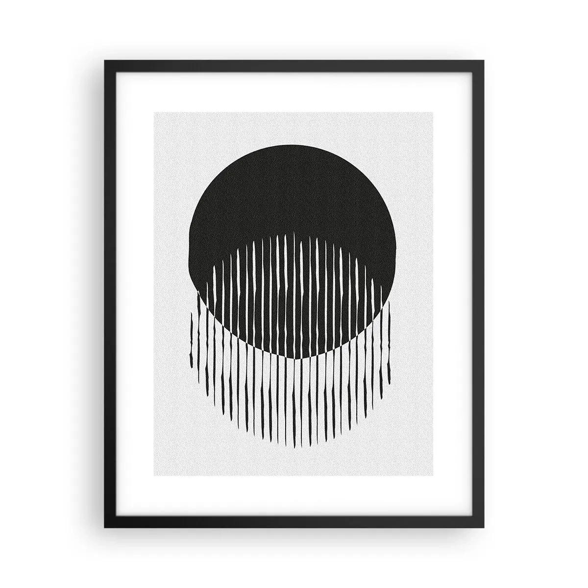 Poster in cornice nera - Il suo alter ego - 40x50 cm