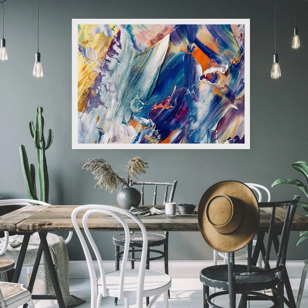 Poster - La confusione del colore - 40x30 cm