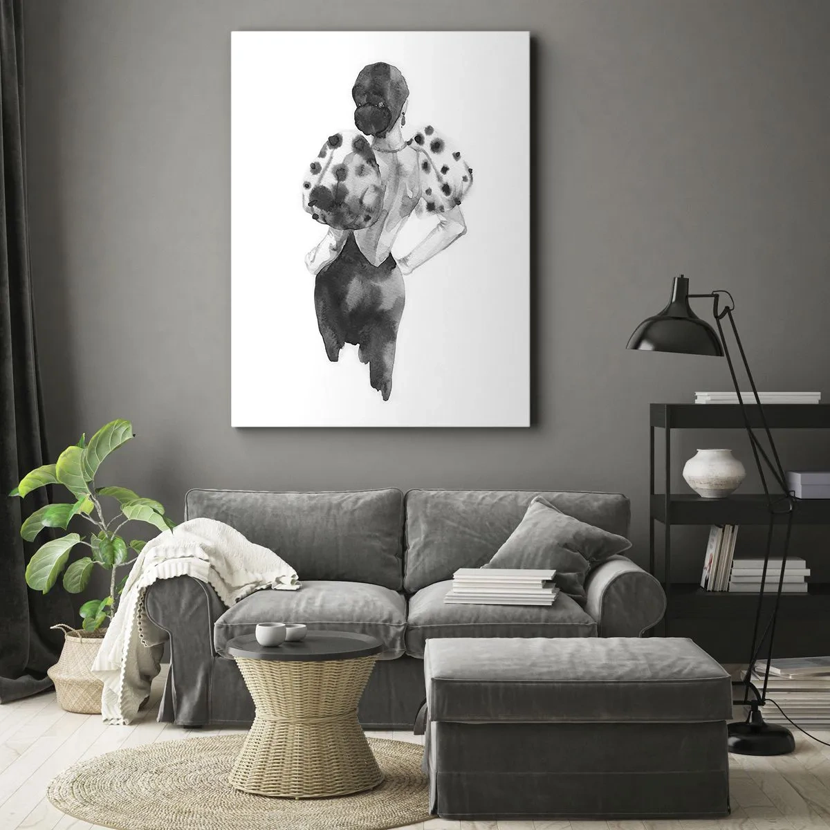 Quadro su tela - Stampe su Tela - è passata accanto - 45x80 cm