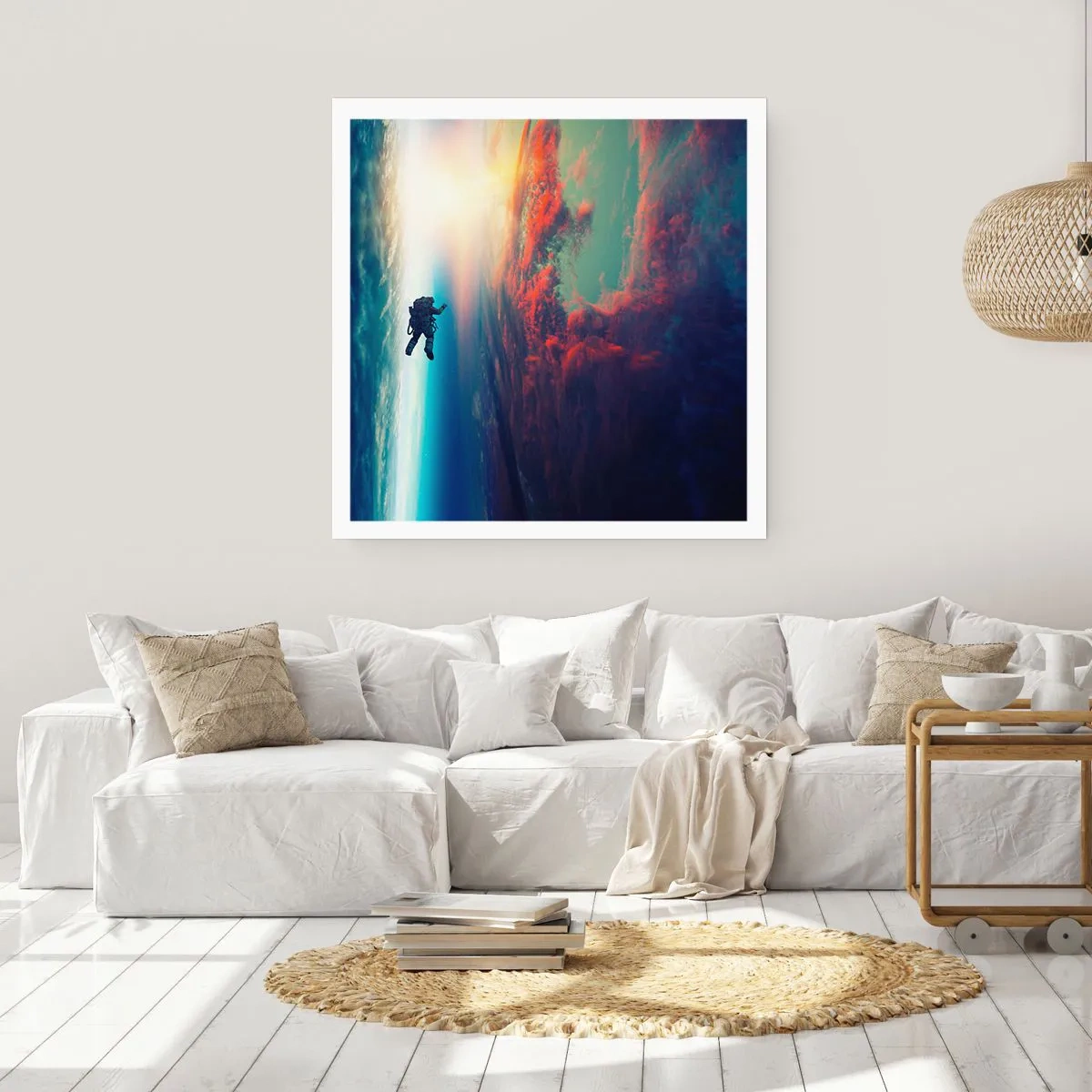 Poster - Affrontando l'universo - 50x50 cm
