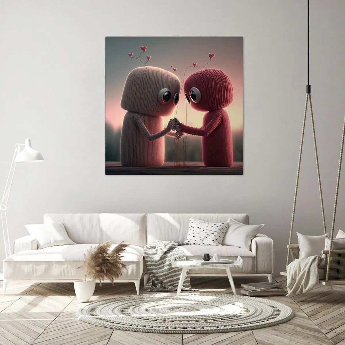 Quadro su tela - Stampe su Tela - Ognuno ha diritto ad amare - 30x30 cm