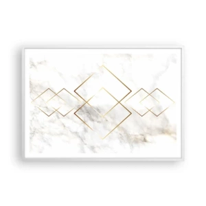 Poster in cornice bianca - Vista sull'infinito - 100x70 cm