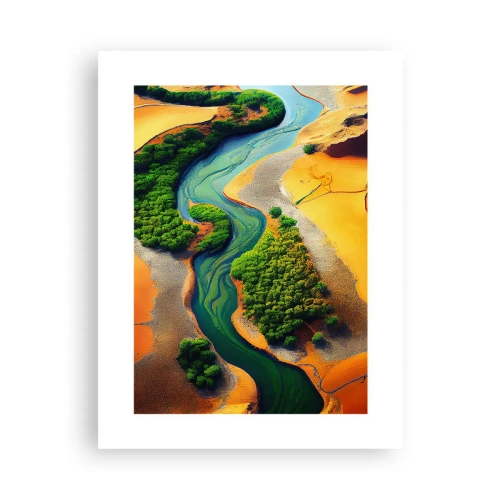 Poster - Il fiume della vita - 30x40 cm