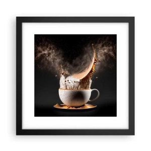 Poster in cornice nera - Esplosione di sapore - 30x30 cm