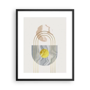 Poster in cornice nera - Chiarezza e lucentezza - 40x50 cm