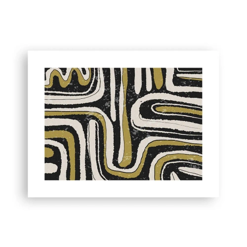 Poster - Composizione: strade e vicoli - 40x30 cm
