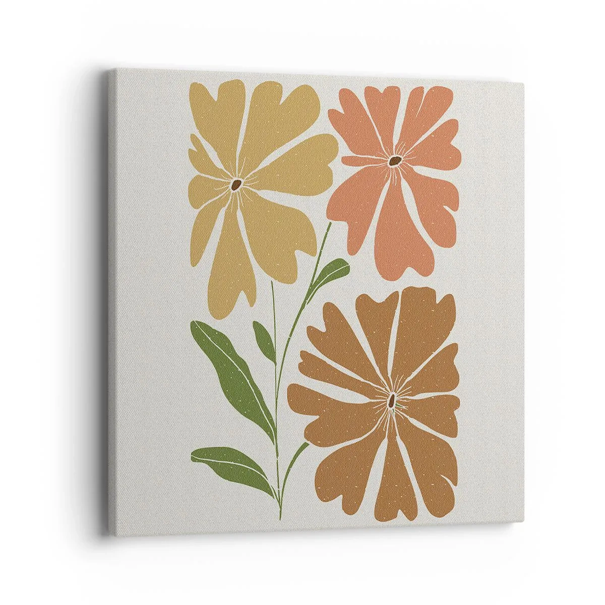 Quadro su tela - Stampe su Tela - Natura e geometria - 40x40 cm