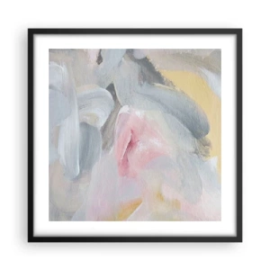 Poster in cornice nera - Nel mondo pastello - 50x50 cm