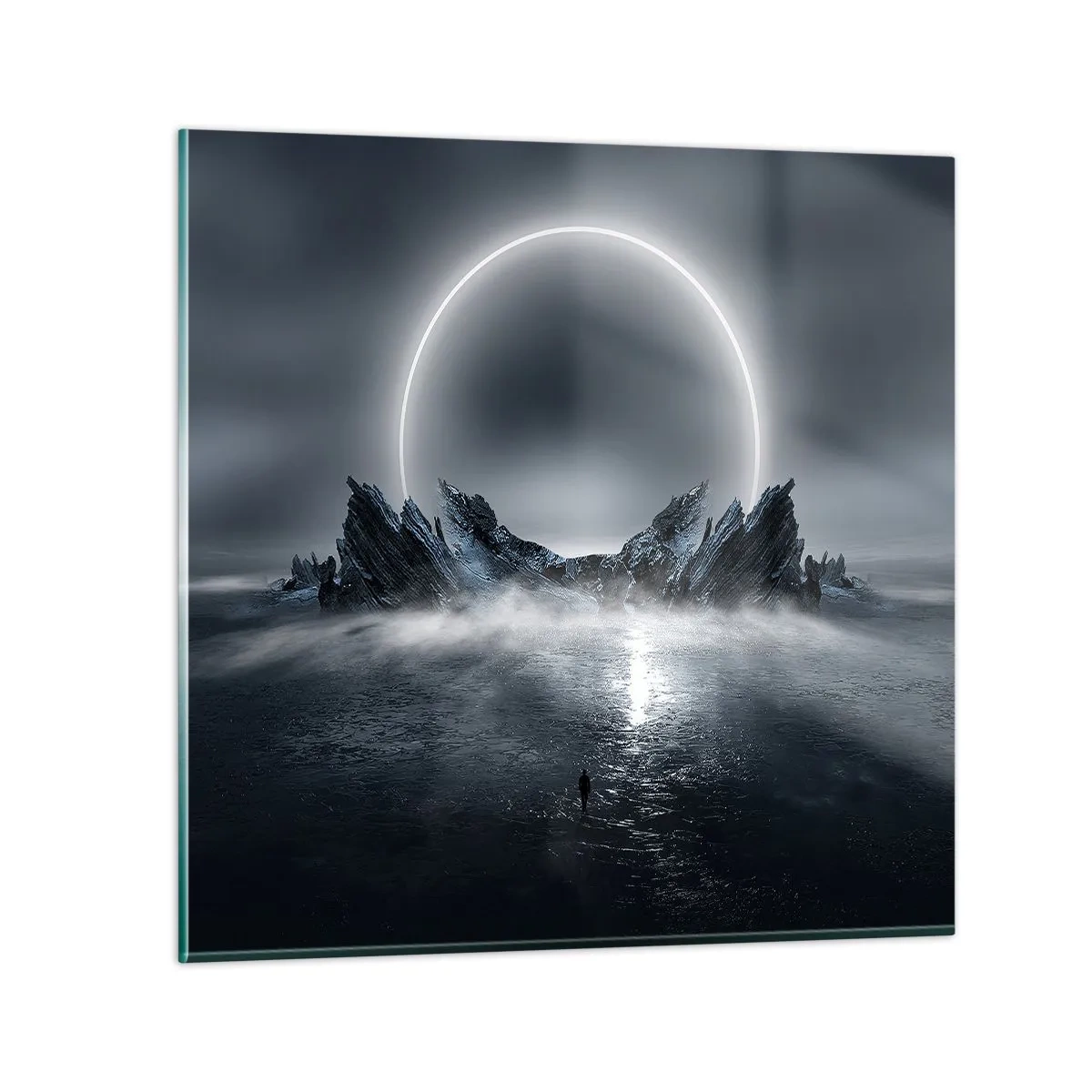 Quadro su vetro - La fine del racconto - 60x60 cm