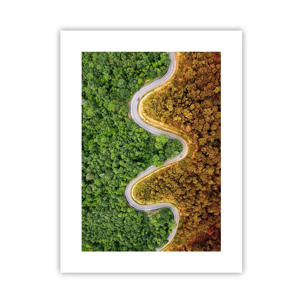 Poster - Confine e separazione - 30x40 cm