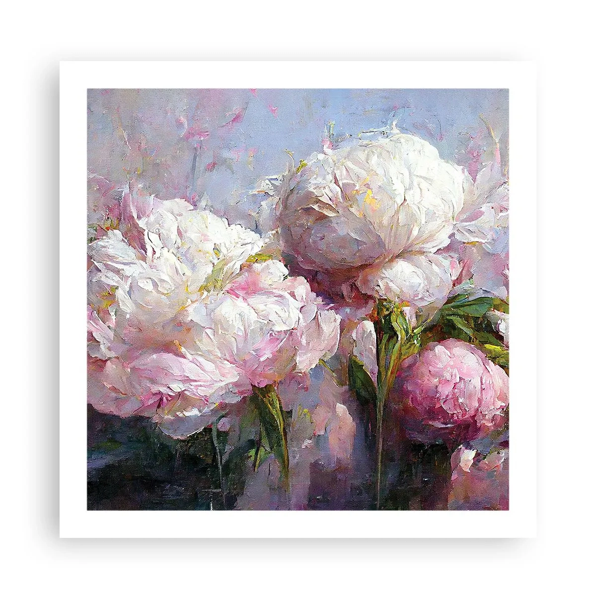 Poster - Un bouquet pieno di vita - 60x60 cm