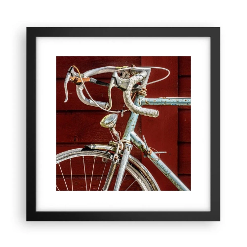 Poster in cornice nera - Creata per la vittoria - 30x30 cm