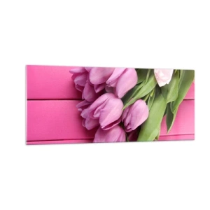 Quadro su vetro - Proprio per te - 100x40 cm